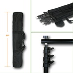 Photo Studio Backdrop Support System with Upgrade Crossbar, 2550, NEWCB
