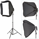 Speedlite Flash Mount Softbox Photo Video Lighting Kit, SPEEDLITE_803